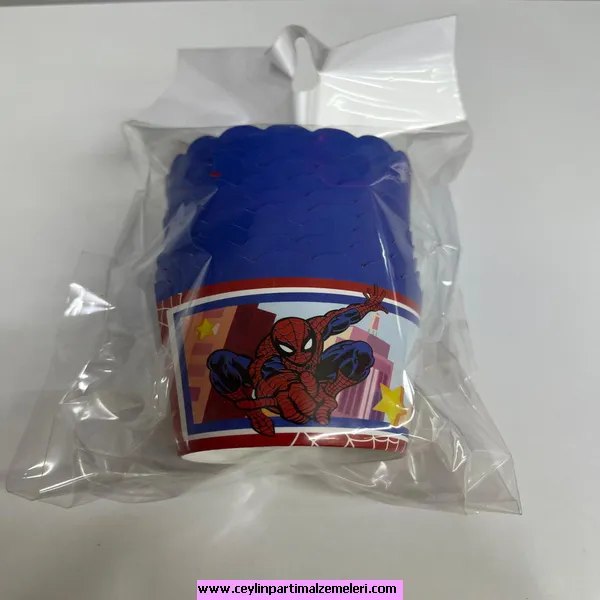 Spıderman Cupcake Kabı